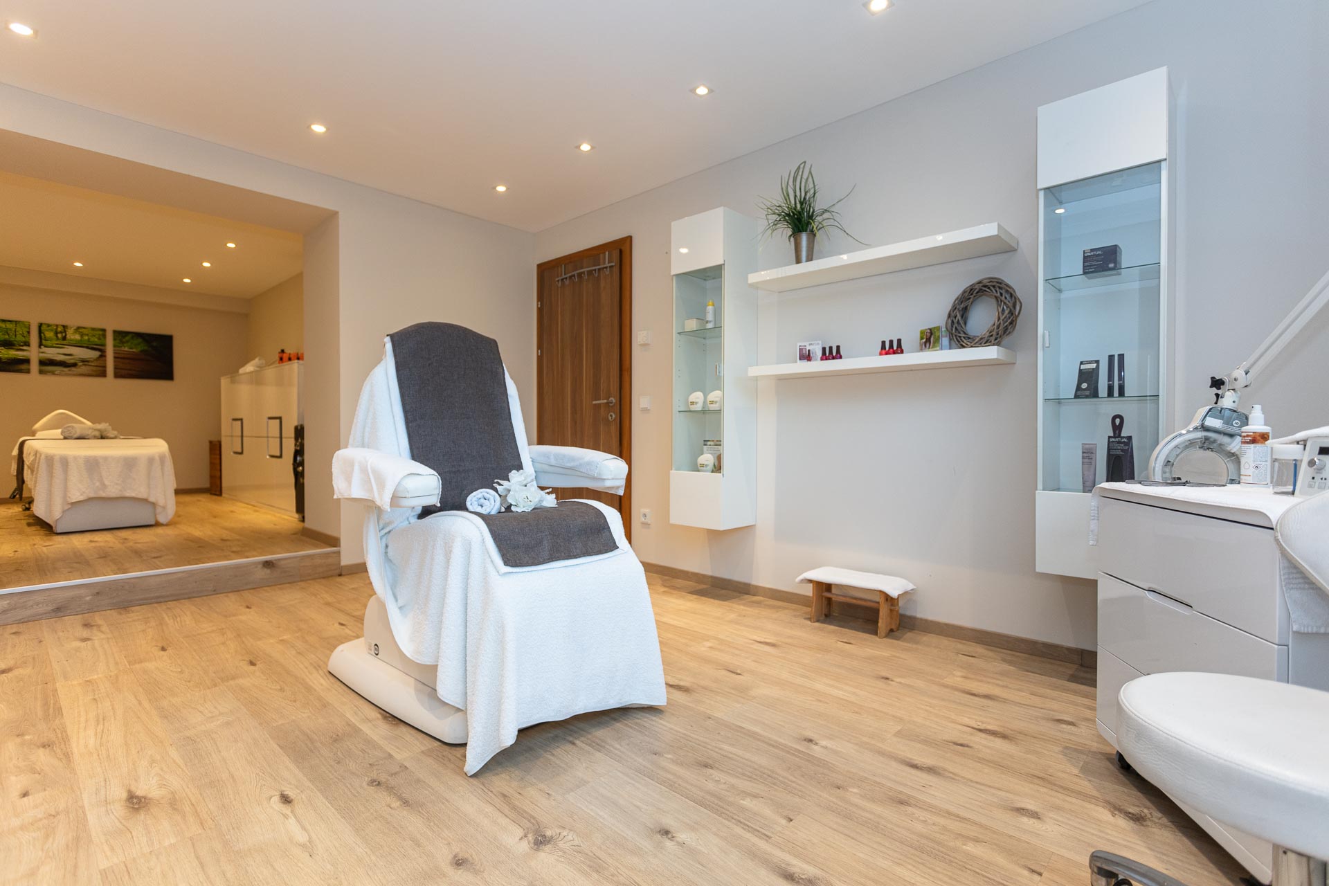 Wellness area at Landhotel Rohregger in Neukirchen
