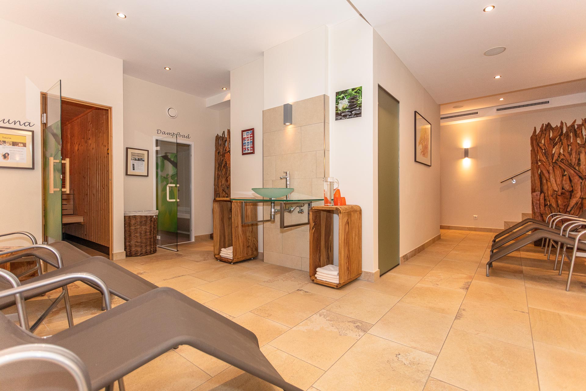 Wellnessbereich im Landhotel Rohregger in Neukirchen